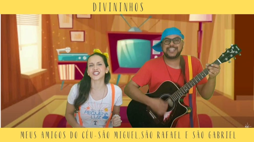 DIVININHOS | Meus amigos do céu-São Miguel, São Rafael e São Gabriel